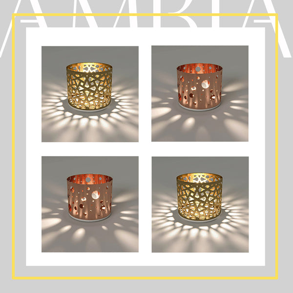 Ambia Collection Assorted Bundle of Rose gold & Gold