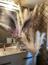 Load image into Gallery viewer, Faux Pampas Grass Tall Decor Fluffy Stems
